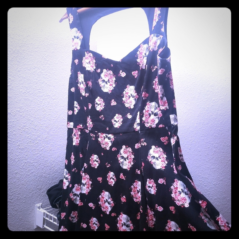 Torrid Skull and Flower Dress